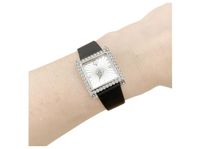 Buccellati Uhr, "Venuschron", Weißgold, Diamanten. - Ansicht 5