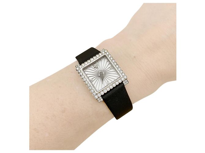 Buccellati Uhr, "Venuschron", Weißgold, Diamanten. - Ansicht 6