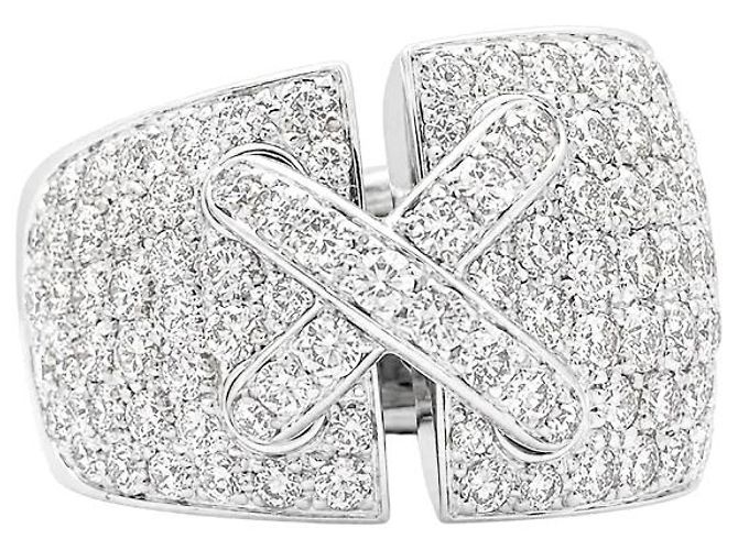 Chaumet Ring, "Liens XL", Weißgold, Diamanten. - Ansicht 4