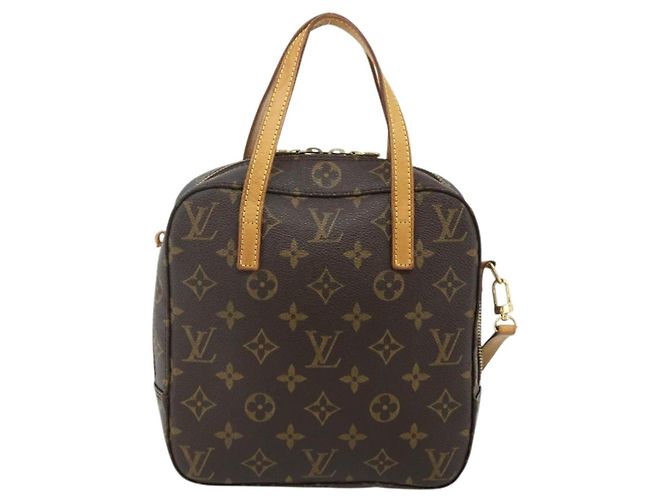 LOUIS VUITTON Borsa a Mano Monogram Spontini M47500 LV Auth am11467 Monogramma - vista 13
