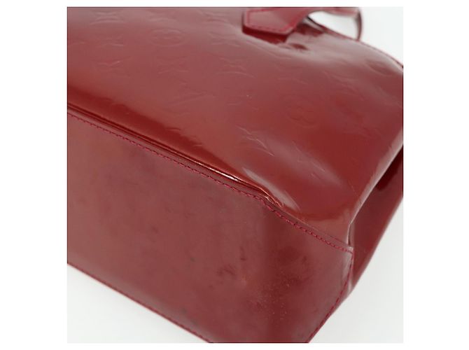 LOUIS VUITTON Borsa Wilshire PM Monogram Vernis Pomme D'amour M93642 Auth BA12260 Rosso - vista 15