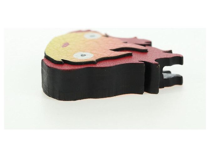 LOEWE - Studio Ghibli Portachiavi Calcifer del Castello Errante di Howl Rosso Auth 167245SM - Ansicht 5