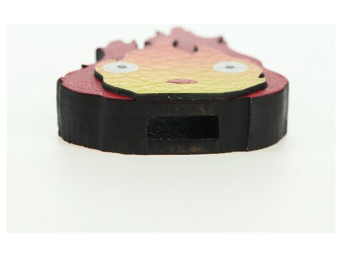 LOEWE - Studio Ghibli Portachiavi Calcifer del Castello Errante di Howl Rosso Auth 167245SM - Ansicht 7
