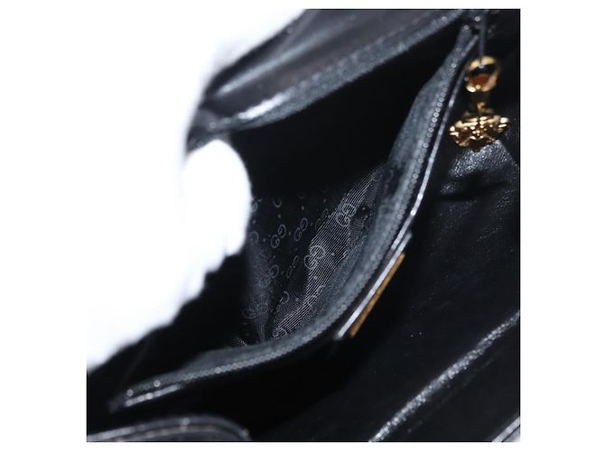 Borsa a Spalla in Pelle Nera e Oro GUCCI 004 056 0219 Auth ep14171 Nero D'oro - vista 23