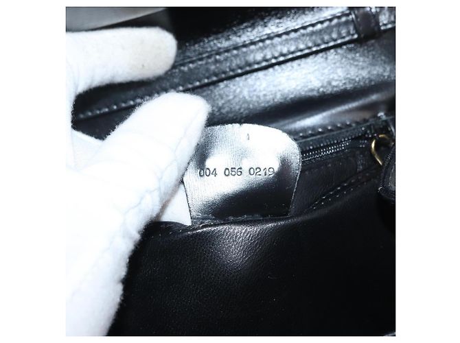 Borsa a Spalla in Pelle Nera e Oro GUCCI 004 056 0219 Auth ep14171 Nero D'oro - vista 24