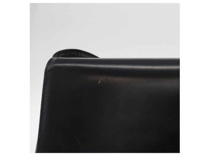 Borsa a Spalla in Pelle Nera e Oro GUCCI 004 056 0219 Auth ep14171 Nero D'oro - vista 4