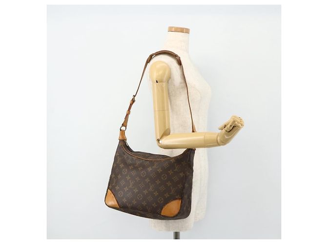LOUIS VUITTON Borsa a Spalla Monogram Boulogne 30 M51265 LV Auth ep14210 Monogramma - vista 22