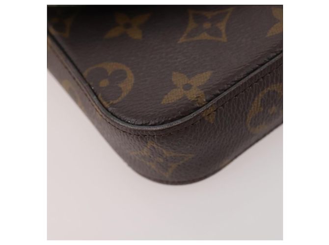 Multi Pochette LOUIS VUITTON Pochette Multi Felicie Monogramma Khaki M80091 LV Auth 174165A Cachi - vista 14