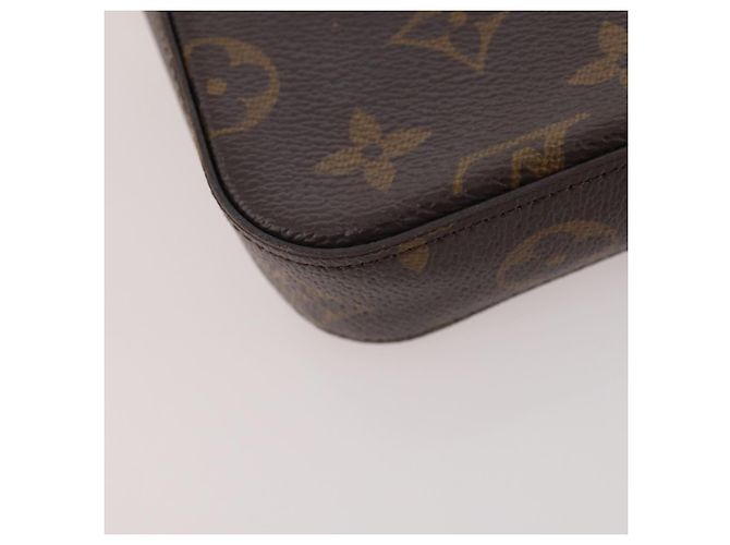 Multi Pochette LOUIS VUITTON Pochette Multi Felicie Monogramma Khaki M80091 LV Auth 174165A Cachi - vista 16