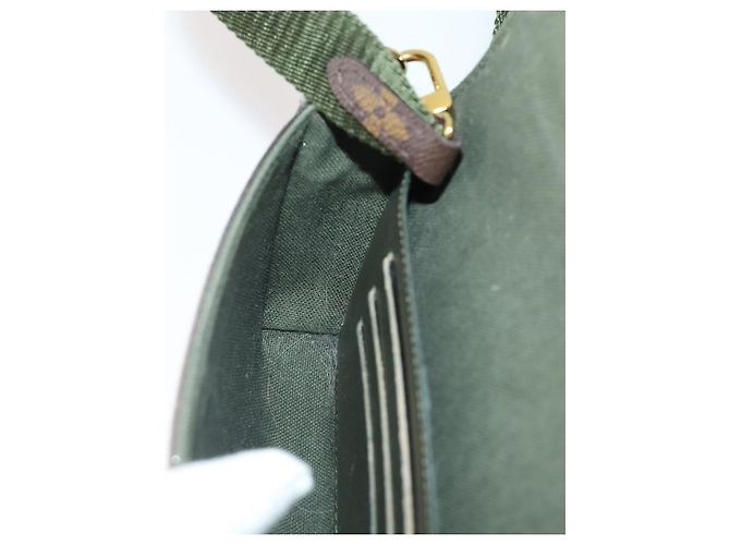 Multi Pochette LOUIS VUITTON Pochette Multi Felicie Monogramma Khaki M80091 LV Auth 174165A Cachi - vista 18