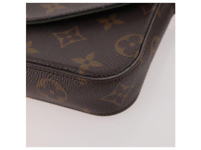 Multi Pochette LOUIS VUITTON Pochette Multi Felicie Monogramma Khaki M80091 LV Auth 174165A Cachi - vista 9
