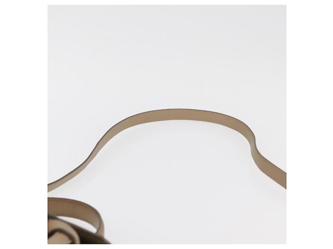 Belt Bag Céline Borsa a Cintura CELINE in Pelle 2 in 1 Beige Oro Auth ep14314 D'oro - vista 10