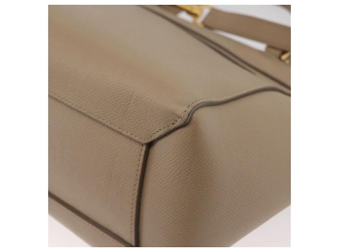 Belt Bag Céline Borsa a Cintura CELINE in Pelle 2 in 1 Beige Oro Auth ep14314 D'oro - vista 15