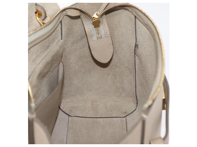Belt Bag Céline Borsa a Cintura CELINE in Pelle 2 in 1 Beige Oro Auth ep14314 D'oro - vista 21