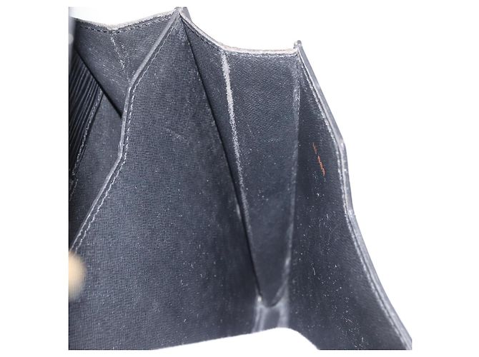 LOUIS VUITTON Pasta de Negócios Epi Preta M54422 LV Auth BA12072 Preto - vista 25