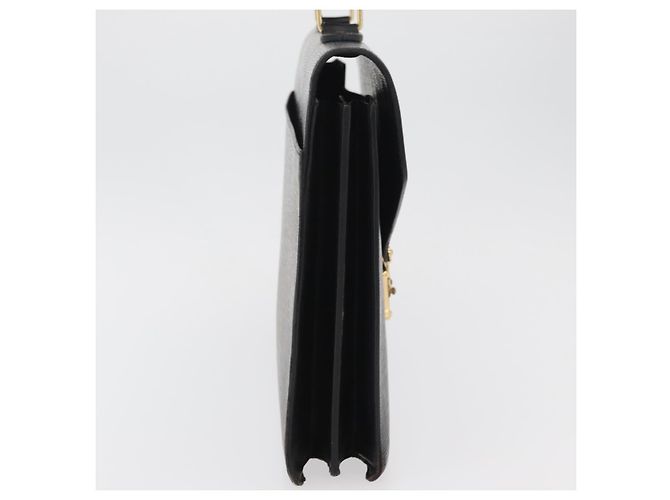 LOUIS VUITTON Pasta de Negócios Epi Preta M54422 LV Auth BA12072 Preto - vista 4