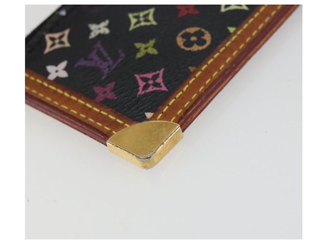 LOUIS VUITTON Monogramm Multicolor Pochette Cles Tasche Schwarz M13664 Auth 176953 - Ansicht 16