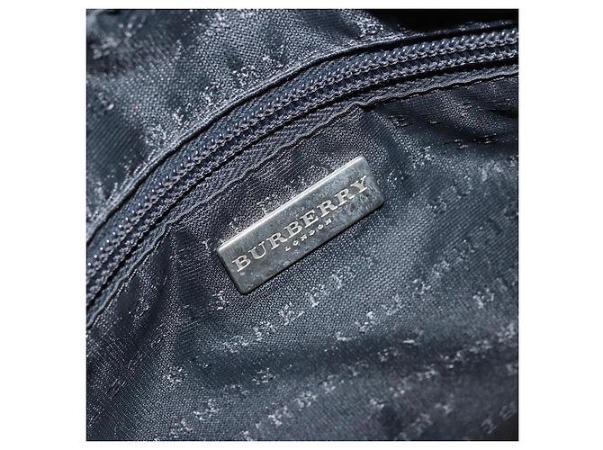 Borsa Boston in PVC Nova Check di Burberry Beige Argento Auth ep14044 - vista 16