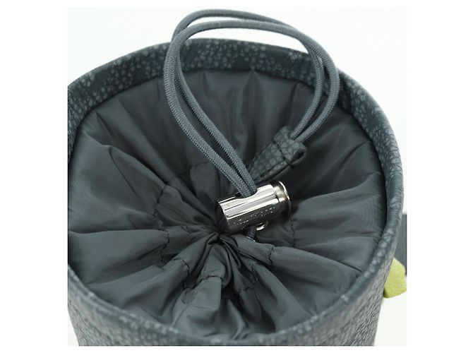 LOUIS VUITTON Borsa Nano Chalk Climbing Monogram Taurillon M81572 LV Auth 176509SM Marrone - vista 10