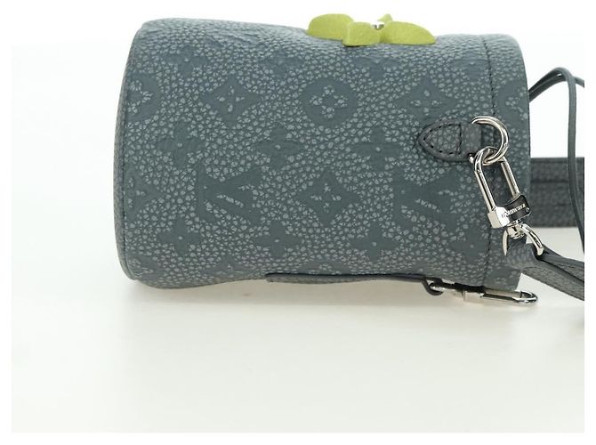 LOUIS VUITTON Borsa Nano Chalk Climbing Monogram Taurillon M81572 LV Auth 176509SM Marrone - vista 4