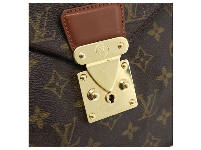 LOUIS VUITTON Borsa Porta Documenti a Tracolla Monogram M53338 LV Auth ka4083 Monogramma - vista 17