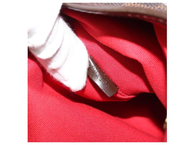 LOUIS VUITTON Borsa a Spalla Damier Ebene Bloomsbury PM N42251 LV Auth 176156 - vista 12