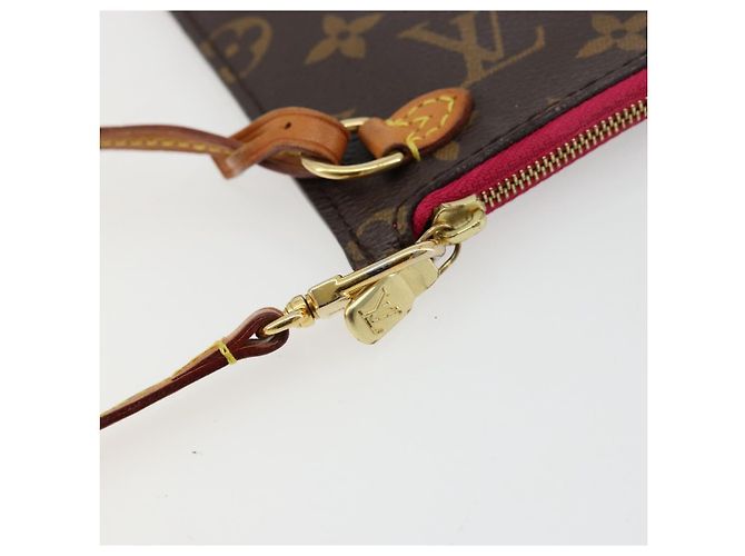 LOUIS VUITTON Monogram Neverfull MM Pouch Accesorio Pouch LV Auth 176726 Monograma - vista 9