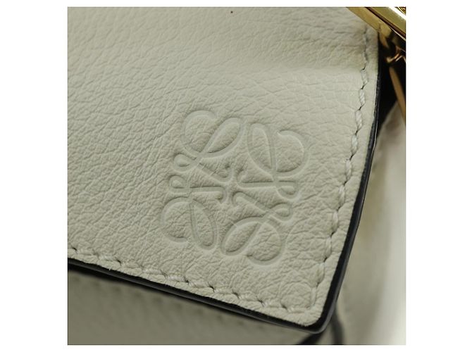 LOEWE - Borsa Puzzle Mini Ghibli Spirited Away Ootori Sama 2way Auth 167244SM Bianco Verde - vista 21