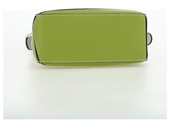 LOEWE - Borsa Puzzle Mini Ghibli Spirited Away Ootori Sama 2way Auth 167244SM Bianco Verde - vista 5