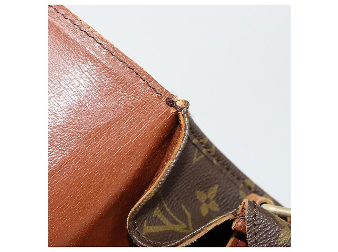 LOUIS VUITTON Borsa a Spalla Monogram Cartouchiere MM M51253 LV Auth 175906 Monogramma - vista 10