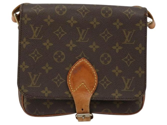 LOUIS VUITTON Borsa a Spalla Monogram Cartouchiere MM M51253 LV Auth 175906 Monogramma - vista 13