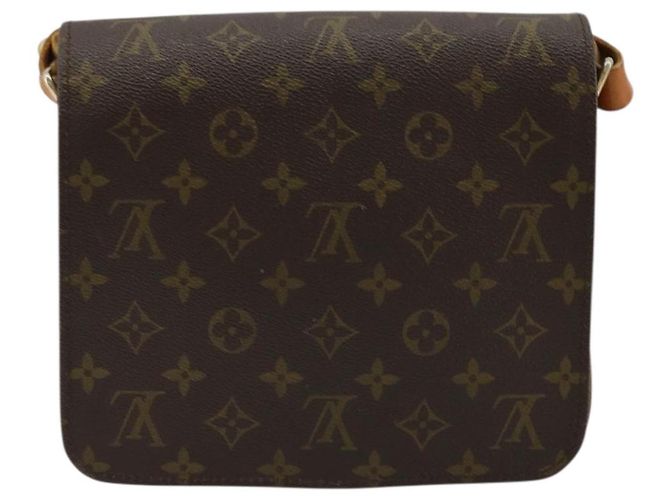 LOUIS VUITTON Borsa a Spalla Monogram Cartouchiere MM M51253 LV Auth 175906 Monogramma - vista 2