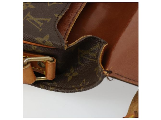 LOUIS VUITTON Borsa a Spalla Monogram Cartouchiere MM M51253 LV Auth 175906 Monogramma - vista 21