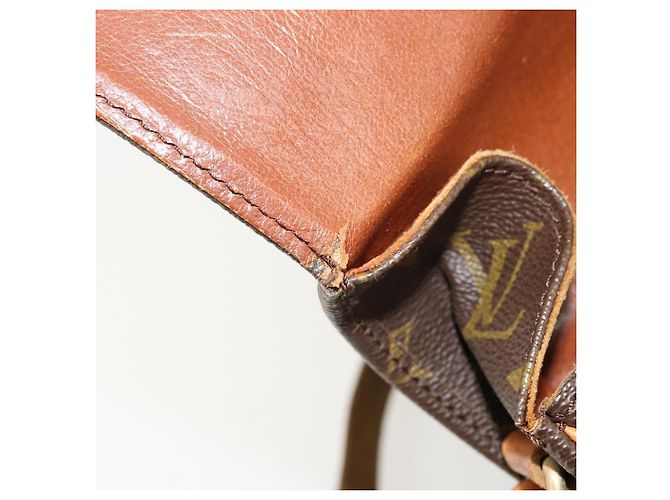 LOUIS VUITTON Borsa a Spalla Monogram Cartouchiere MM M51253 LV Auth 175906 Monogramma - vista 22