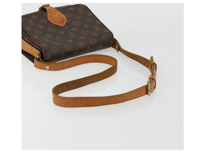 LOUIS VUITTON Borsa a Spalla Monogram Cartouchiere MM M51253 LV Auth 175906 Monogramma - vista 7