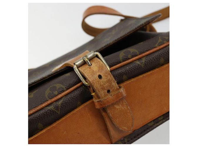 LOUIS VUITTON Borsa a Spalla Monogram Cartouchiere MM M51253 LV Auth 175906 Monogramma - vista 9