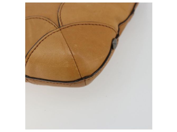 Chloé Borsa a Spalla Chloe in Pelle Beige Oro Auth bs34605 D'oro - vista 10