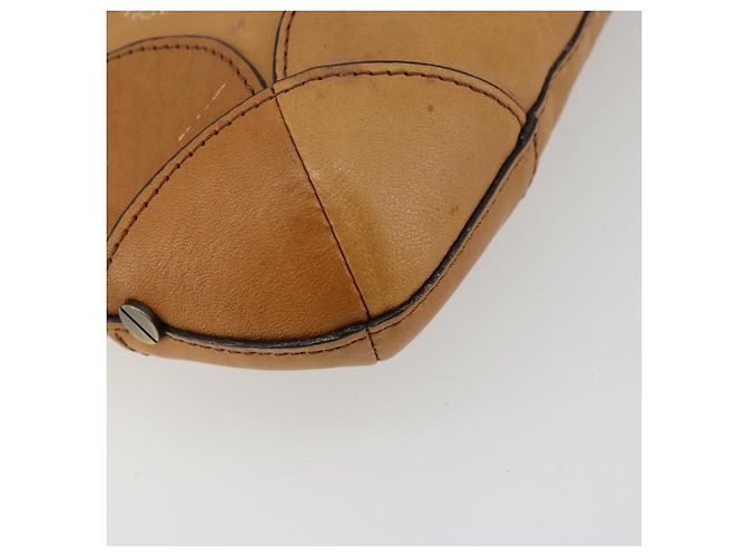 Chloé Borsa a Spalla Chloe in Pelle Beige Oro Auth bs34605 D'oro - vista 11