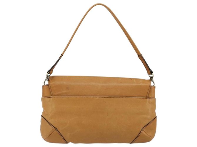 Chloé Borsa a Spalla Chloe in Pelle Beige Oro Auth bs34605 D'oro - vista 3