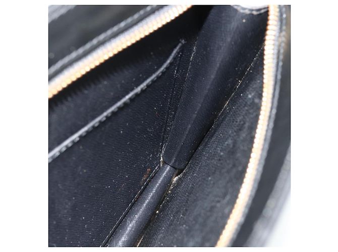 LOUIS VUITTON Epi Pochette Uomo Borsa Clutch Nera M52522 LV Auth ep14052 Nero - vista 17