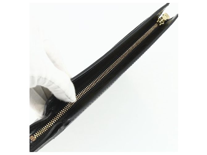 LOUIS VUITTON Epi Pochette Uomo Borsa Clutch Nera M52522 LV Auth ep14052 Nero - vista 5