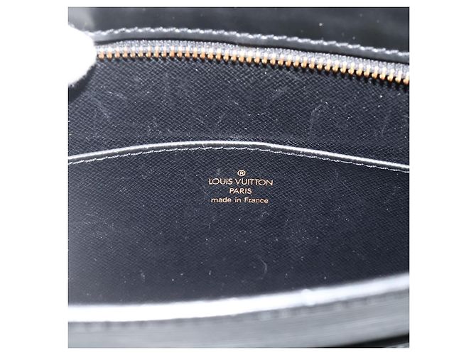 LOUIS VUITTON Epi Pochette Uomo Borsa Clutch Nera M52522 LV Auth ep14052 Nero - vista 9