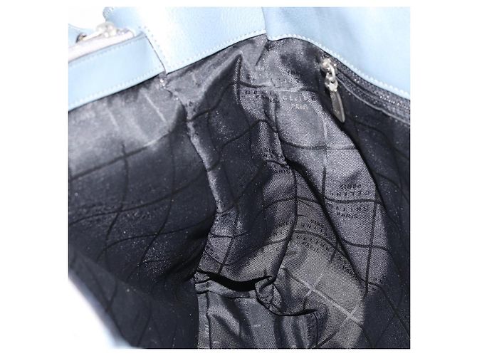Céline Borsa Tote in Nylon Verde Argento Auth bs34712 - vista 19