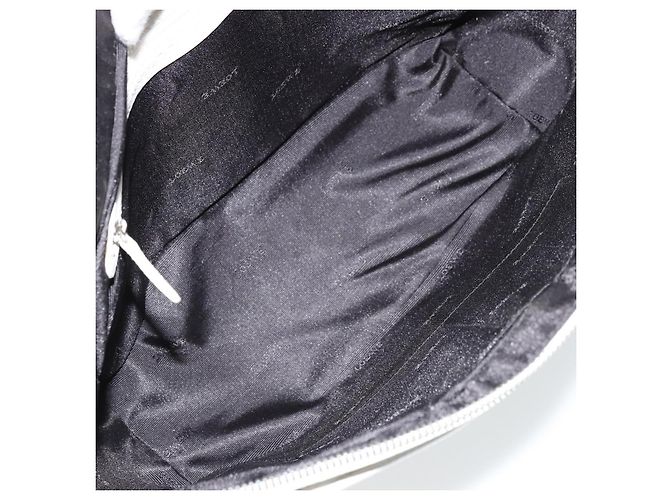 Borsa a Mano LOEWE in Pelle Bianca Argento Auth 176235 Bianco - vista 11