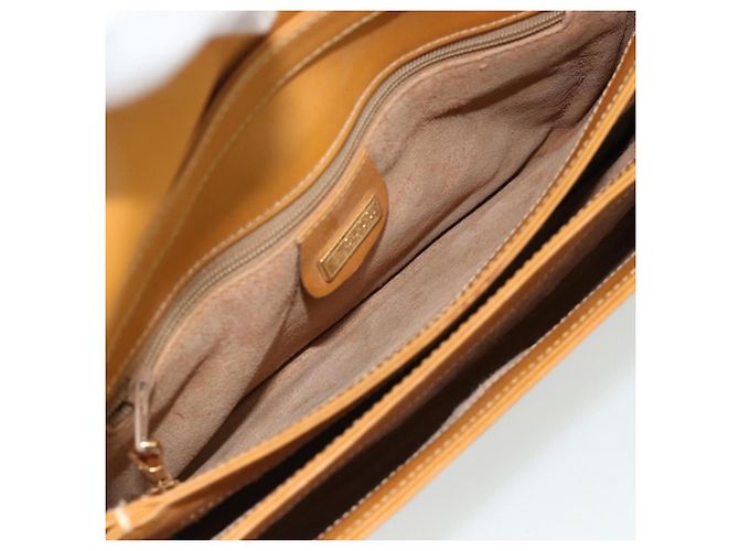 Gucci Borsa a Spalla Micro GG Supreme PVC Beige Oro 004 104 0024 Auth 176684 D'oro - vista 17