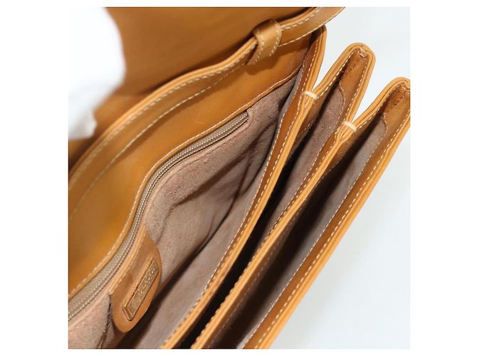 Gucci Borsa a Spalla Micro GG Supreme PVC Beige Oro 004 104 0024 Auth 176684 D'oro - vista 18