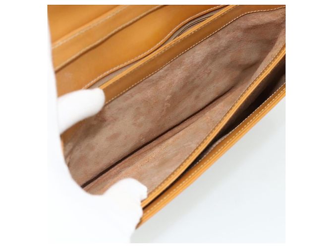 Gucci Borsa a Spalla Micro GG Supreme PVC Beige Oro 004 104 0024 Auth 176684 D'oro - vista 21