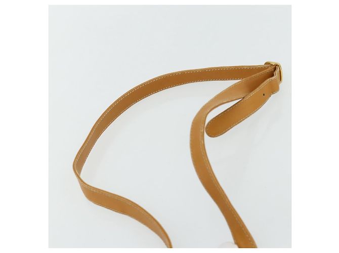 Gucci Borsa a Spalla Micro GG Supreme PVC Beige Oro 004 104 0024 Auth 176684 D'oro - vista 8