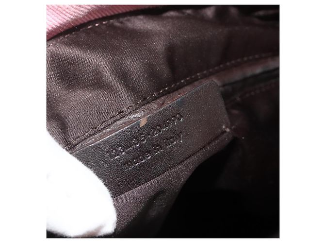 SAINT LAURENT Kahala Tote Tasche Canvas Rosa Silber 123435 Auth 176691 Pink - Ansicht 20