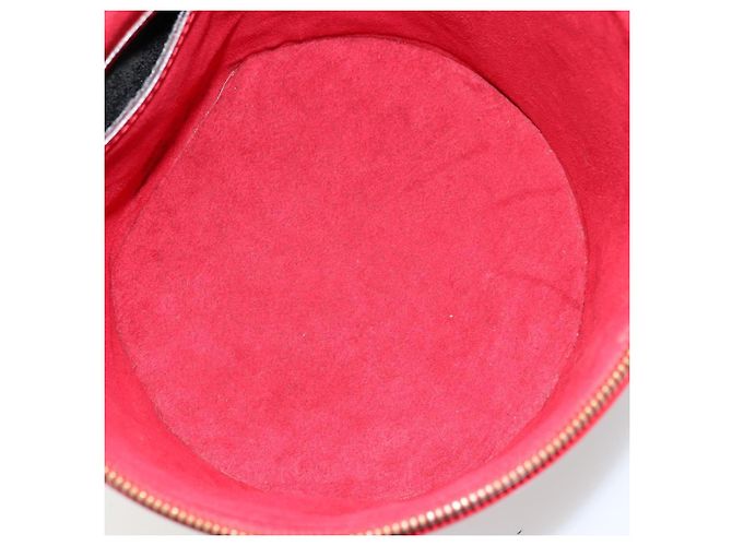 LOUIS VUITTON Borsa a Mano Epi Cannes Rossa M48037 LV Auth ep14100 Rosso - vista 10